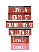 Replica Street Name Signs | Historic New York (All Districts)
