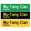 Replica Street Name Signs | Wu-Tang Clan District