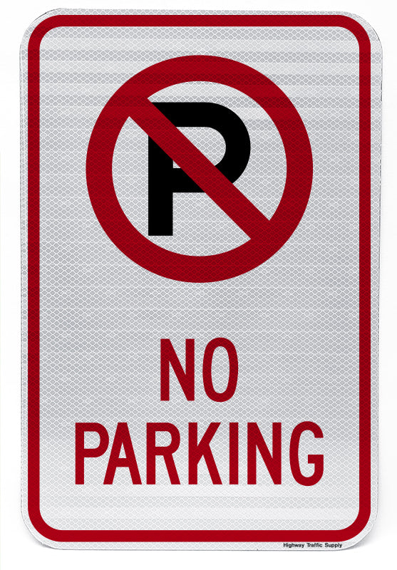 No Parking Symbol No Parking Sign | Highway Traffic Supply