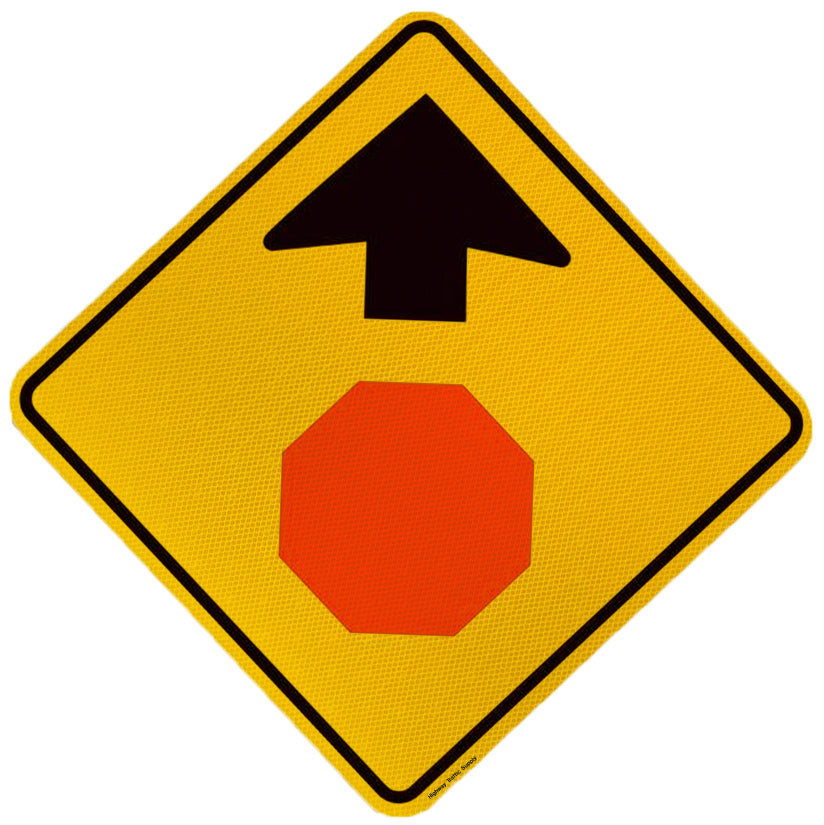 W3-1 Stop Ahead | Warning Signs | Highway Traffic Supply
