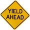 W3-2A Yield Ahead Sign