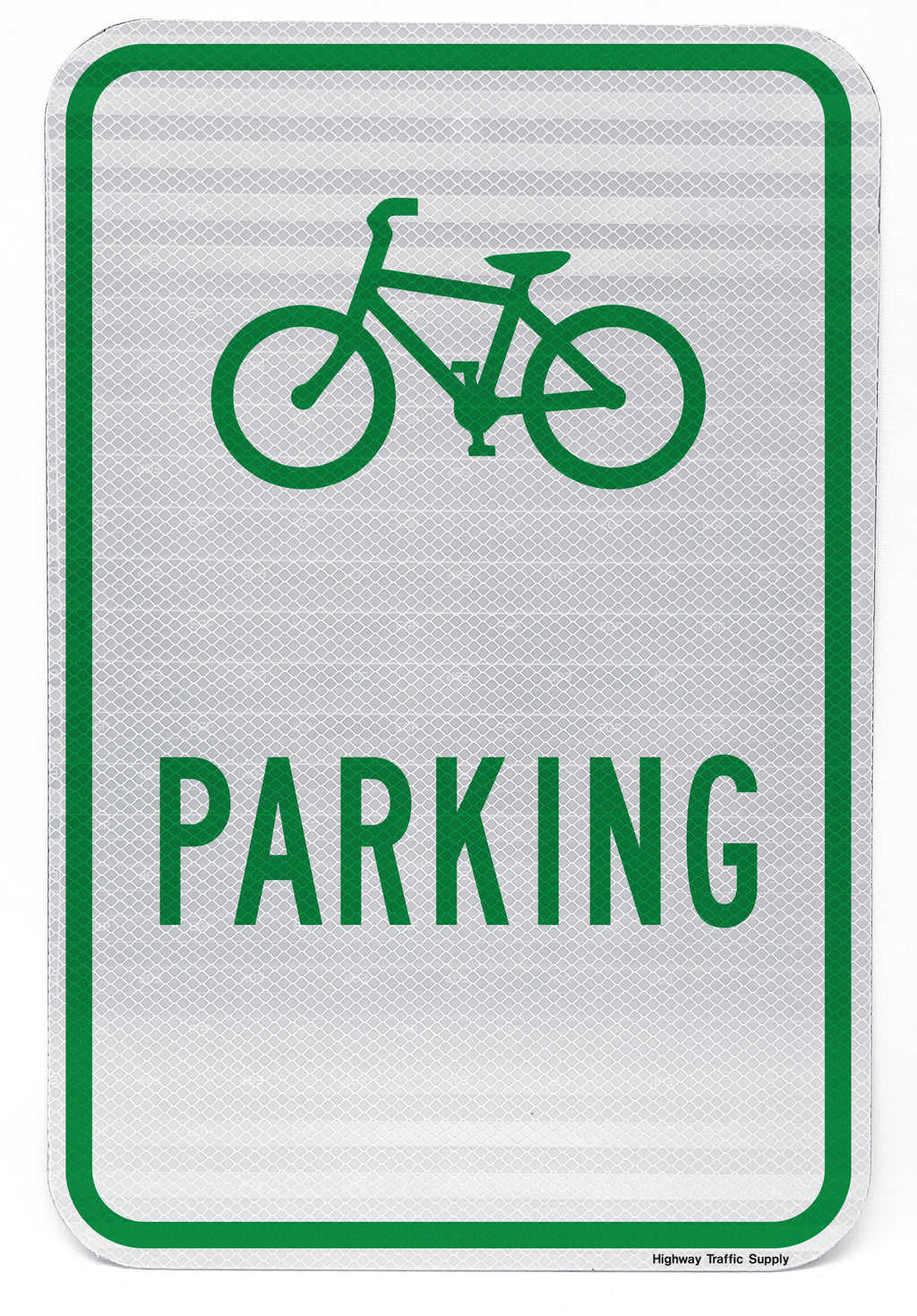 bicycle parking アメリカサイン　18‘x12’ Bicycle Parking Sign