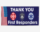 Thank You First Responders Banner