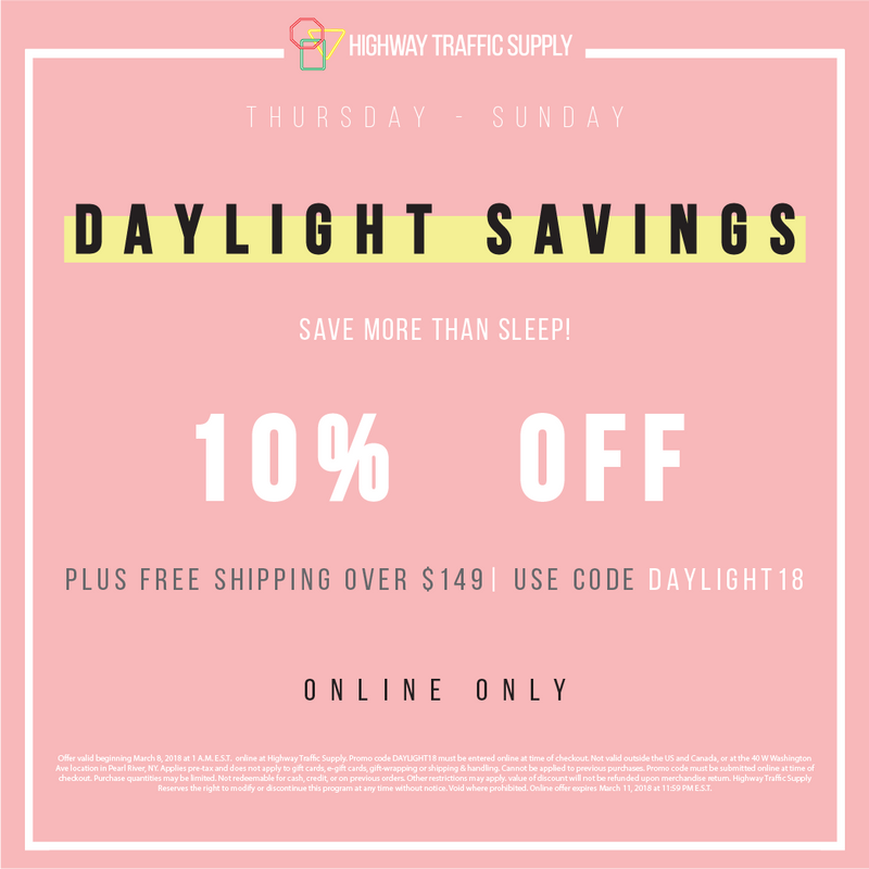 Daylight Savings Sale! Starts tomorrow...