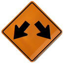 Double Arrow (W12-1) Sign