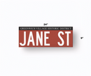 Replica Street Name Signs | Historic New York (Greenwich Village Historic District)