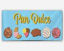 Pan Dulce Banner (Blue/Azul)