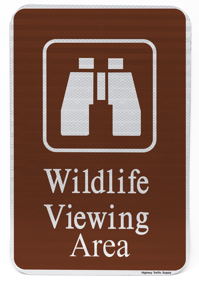 Wildlife Viewing Area | Campground & Park Signs | Highway Traffic Supply