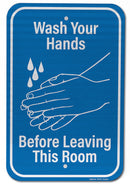 Please Wash Your Hands III Sign