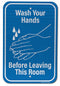 Please Wash Your Hands III Sign