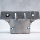 Extruded Street Name 5.5" Bracket for 2.38" Round Pole