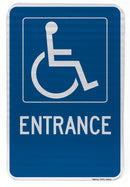 Handicapped Entrance Sign