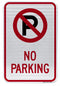 No Parking Symbol No Parking Sign