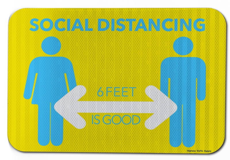 Social Distancing Sign