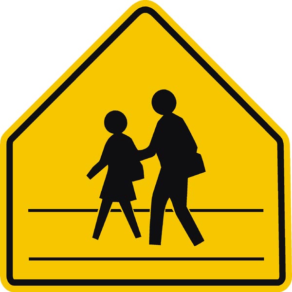 S1-1 School Area/Zone Sign