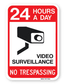 24 Hours A Day Neighborhood Watch Sign (on .040 Aluminum)