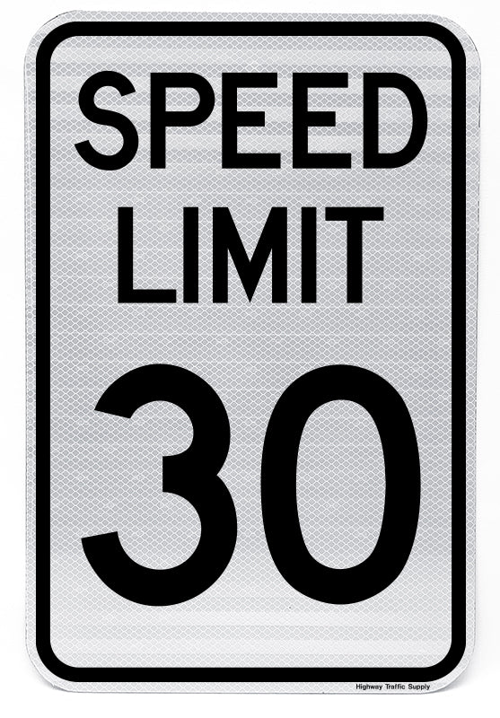 R2-1 Speed Limit Sign (30)