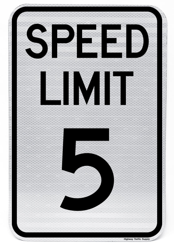 R2-1 Speed Limit Sign (5)