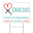 Gracias Sign with Step-Stake