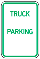 Truck Parking Sign