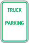 Truck Parking Sign