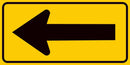 Single Sided Arrow Sign