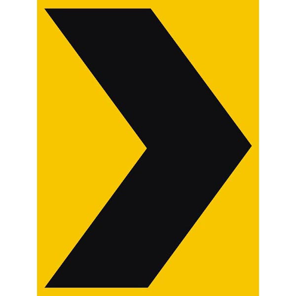 W1-8 Chevron Sign