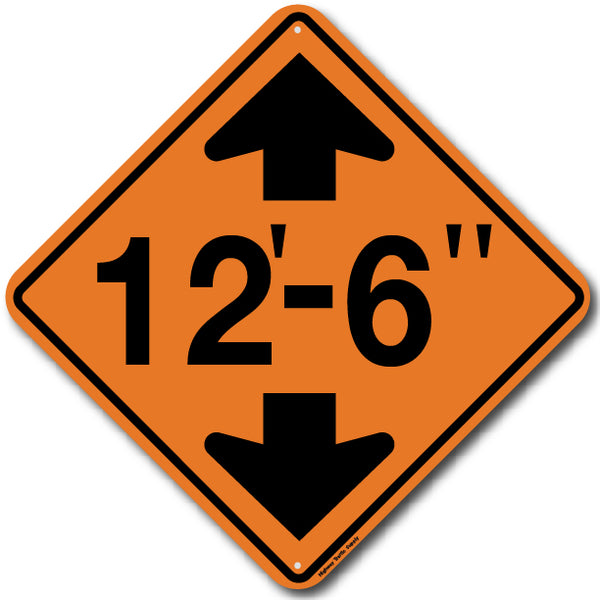 W12-2 Low Clearance Sign