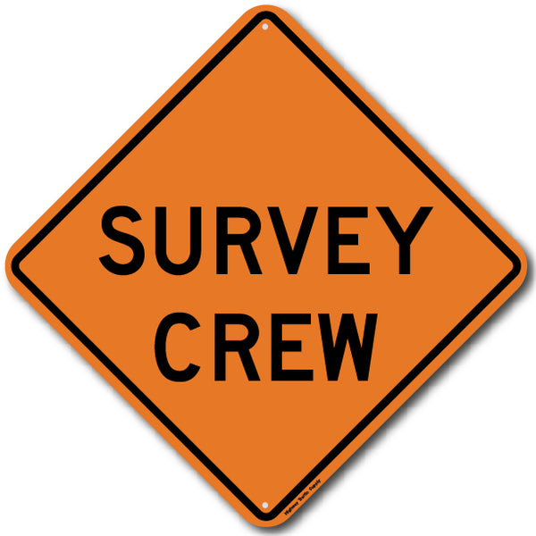 Survey Crew (W21-6) Sign