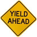 W3-2A Yield Ahead Sign