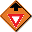 W3-2 yield ahead