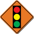W3-3 Signal Ahead Sign