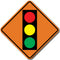 W3-3 Signal Ahead Sign