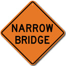 W5-2 Narrow Bridge Sign