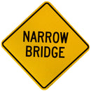 W5-2 Narrow Bridge Sign