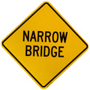 W5-2 Narrow Bridge Sign