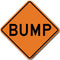 W8-1 Bump Sign