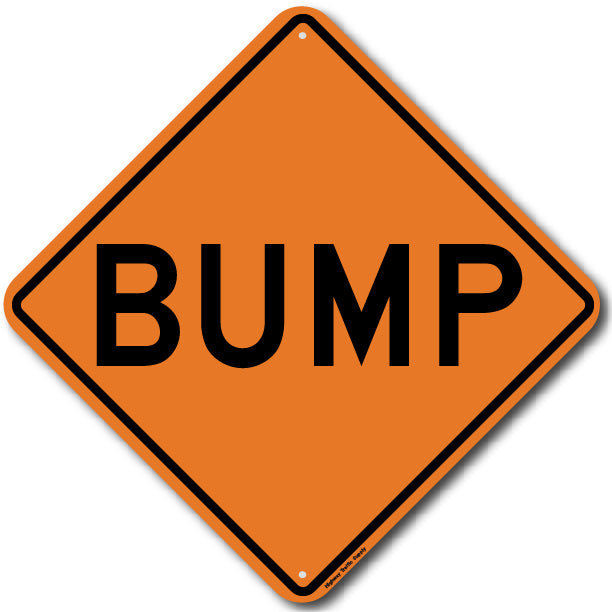 Bump (W8-1) Sign