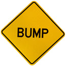 W8-1 Bump Sign