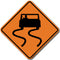 Slipper When Wet (W8-5) Sign