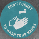 Don't Forget To Wash Your Hands Decals (Pack of 5)
