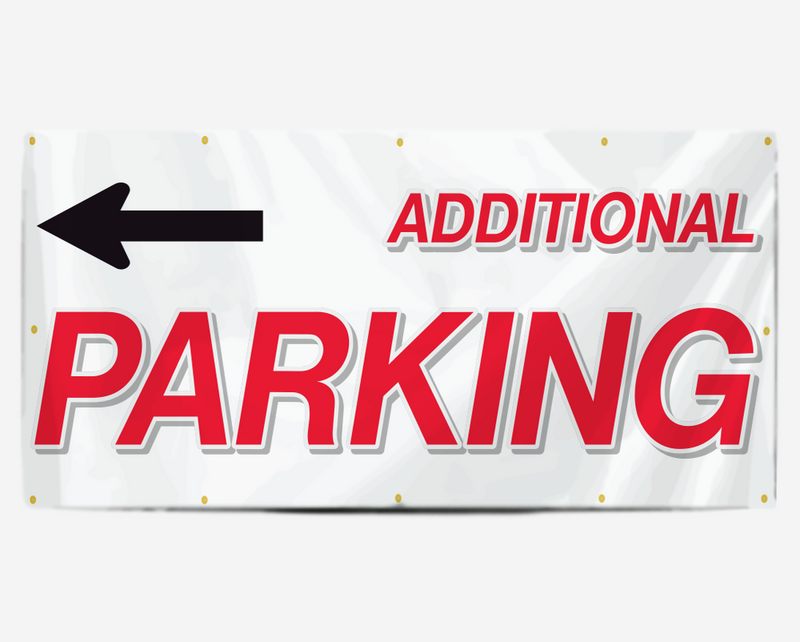 Additional Parking Banner