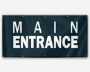 Main Entrance Banner