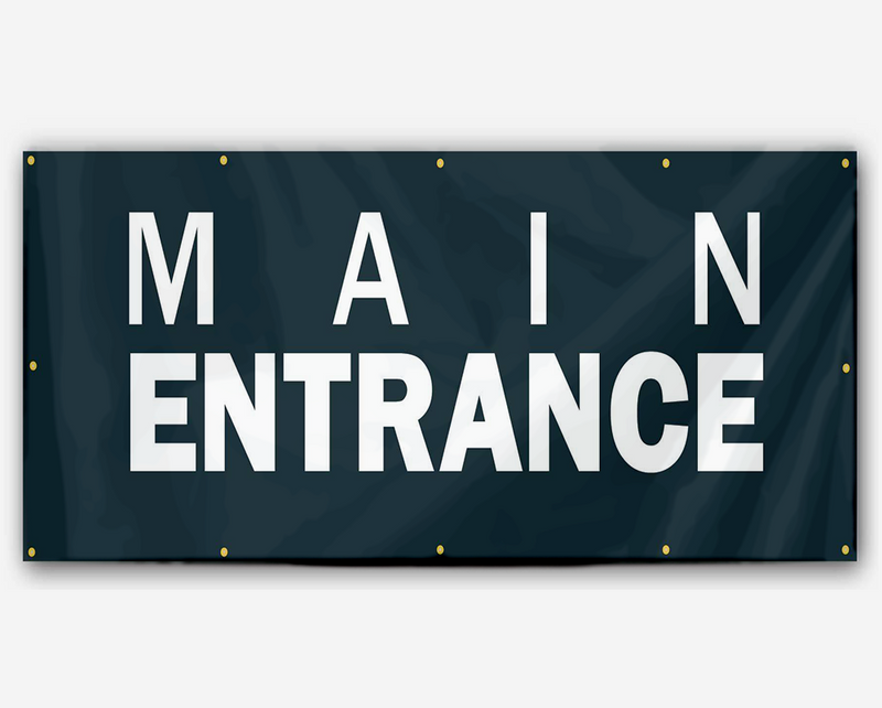 Main Entrance Banner