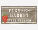 Farmers Market Every Weekend Banner