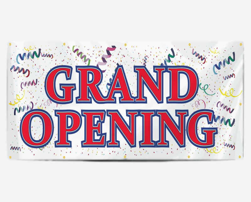 Grand Opening Banner