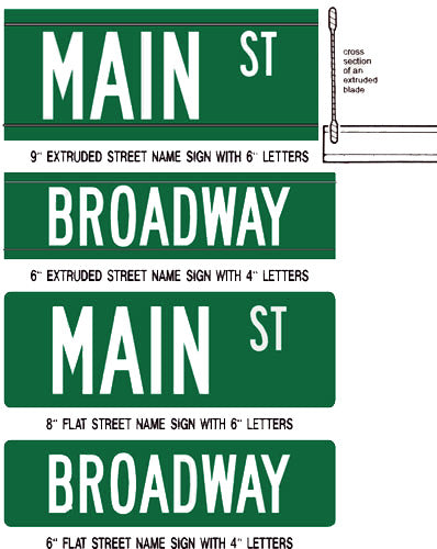 Custom Street Name Signs