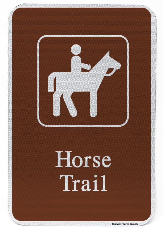 Horse Trail Sign