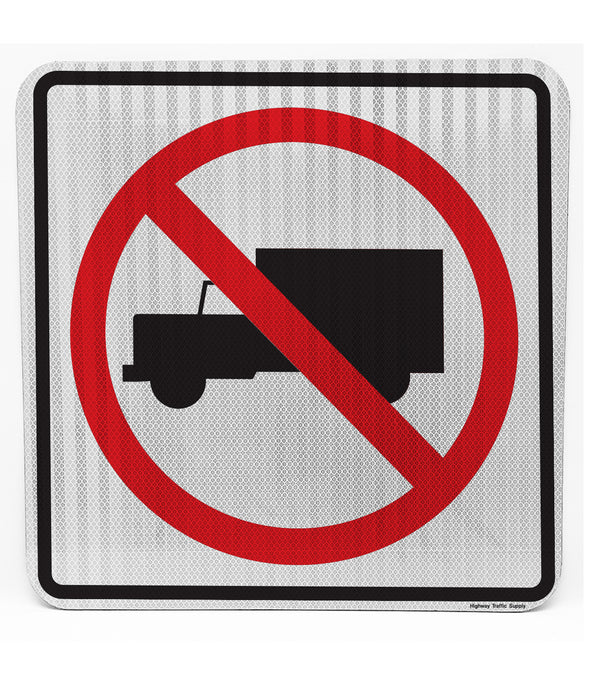 R5-2 No Trucks Sign