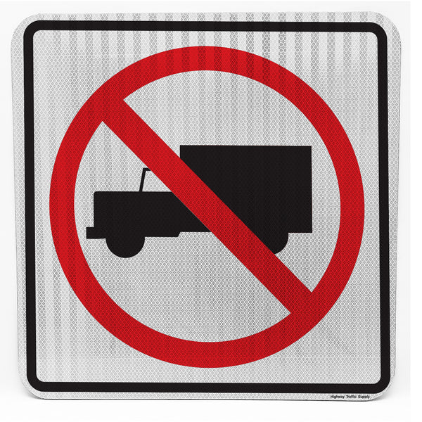 R5-2 No Trucks Sign | Highway Traffic Supply
